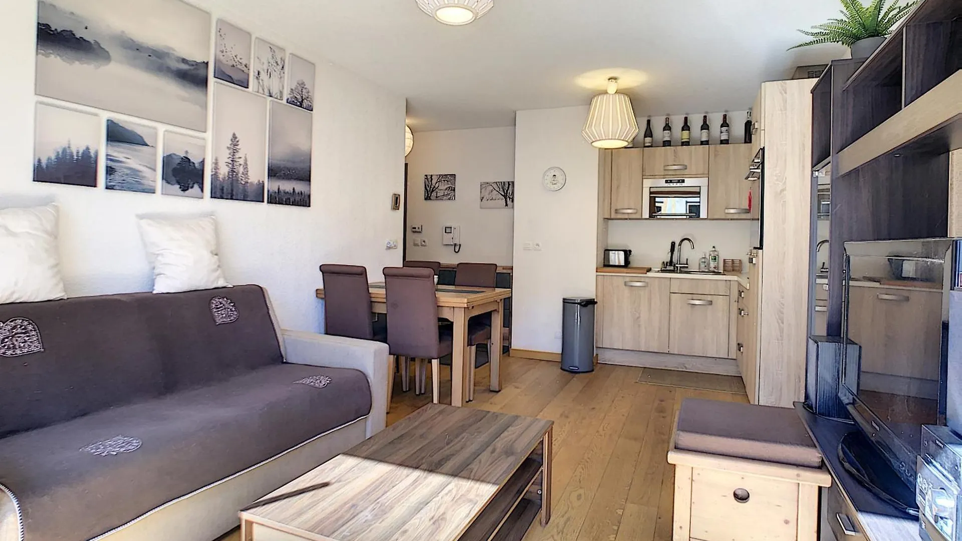 公寓 Le Schuss - Appartement - 4 Pers - Centre Ville 莱热 法国